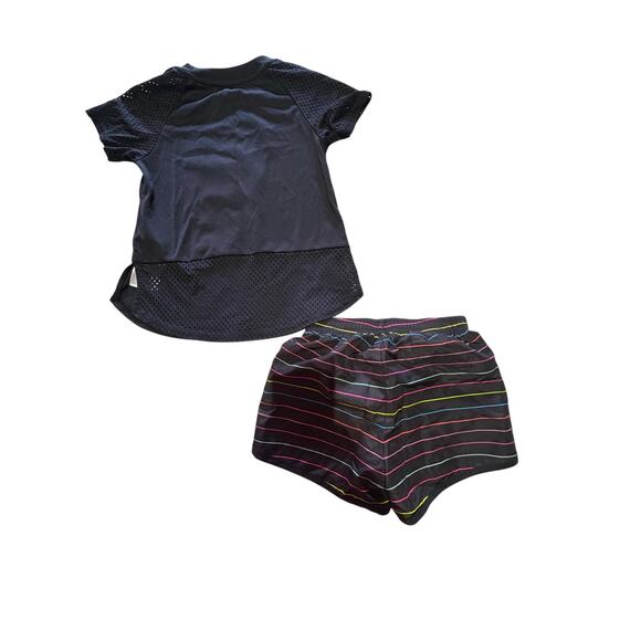 Nike Dri-FIT Girls 2-Piece Athletic Set “Just Do It” Black Size 6X - Picture 8 of 8